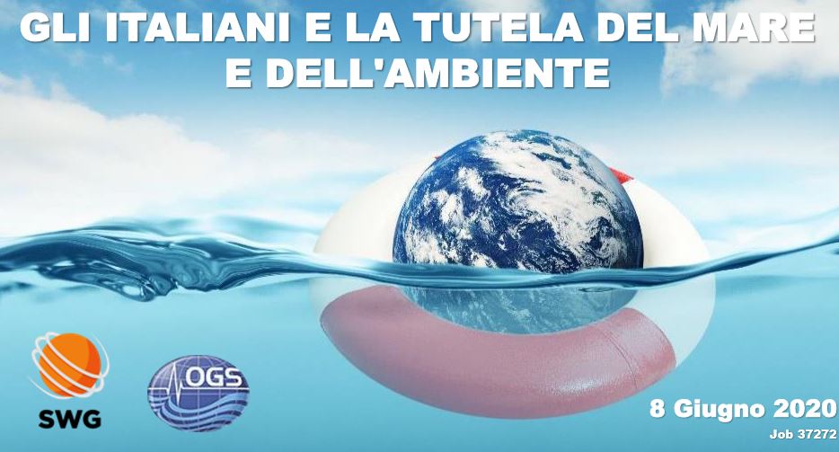 OGS: “GLI ITALIANI E LA TUTELA DEL MARE E DELL’AMBIENTE”