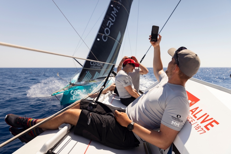 Un gioco di scacchi, la terza tappa di The Ocean Race Europe verso Genova sempre più difficile da interpretare