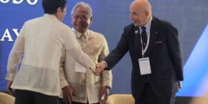 Presidente Marcos Jr. delle Filippine, Presidente ICS Emanuele Grimaldi