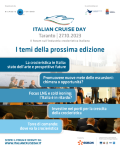 RISPOSTE TURISMO: presente e futuro della crocieristica all’Italian Cruise Day 2023