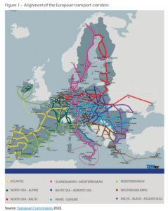 linee guida per la rete transeuropea dei trasporti