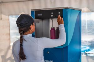 L'erogatore di acqua potabile offerto da Romagna Acque