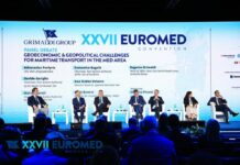 XXVII EUROMED CONVENTION FROM LAND TO SEA CONCLUSO IL SECONDO PANEL, GEOECONOMIC & GEOPOLITICAL CHALLENGES FOR MARITIME TRANSPORT IN THE MED AREA XXVII EUROMED 4n