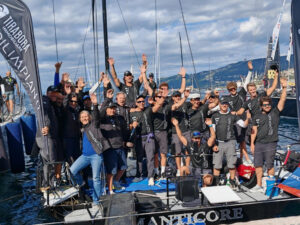 Il Club Lauria, con lo skipper Ganga Bruni