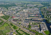 Nuova fase di sviluppo dello Spaanse Polder di Rotterdam Polder di Spaanse e l'area industriale nord-occidentale