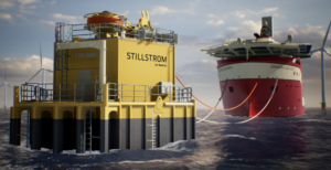 Sito offshore per la ricarica elettrica